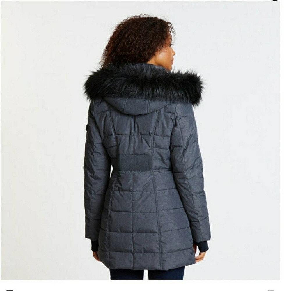 Nautica Hooded  Bib Parka Jacket - Picture 2 of 12